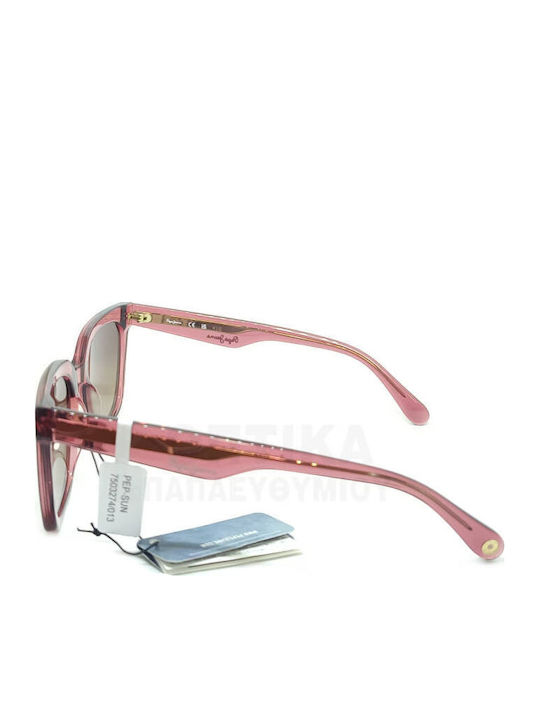 Pepe Jeans Pj7503 274 Pj7503 274 Pj7503 274 Women's Sunglasses with Pink Frame and Brown Lens PJ7503-274