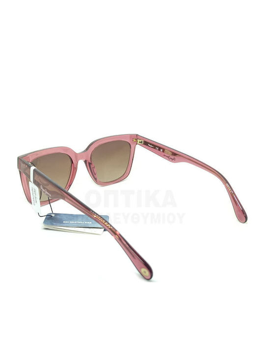 Pepe Jeans Pj7503 274 Pj7503 274 Pj7503 274 Women's Sunglasses with Pink Frame and Brown Lens PJ7503-274