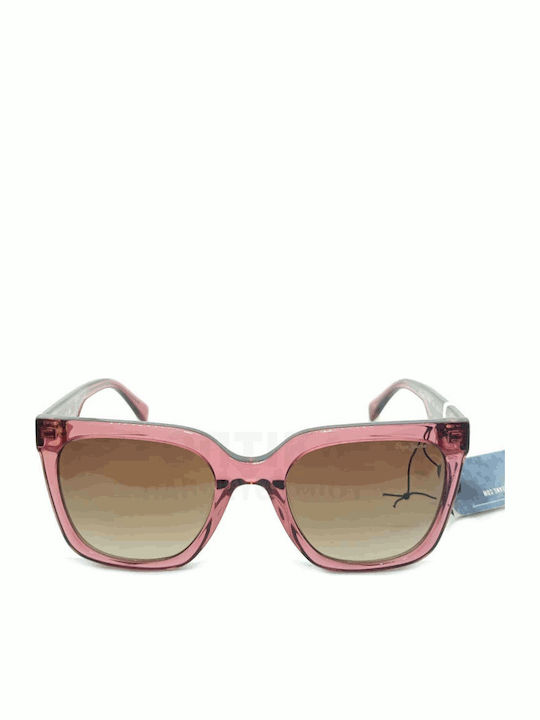 Pepe Jeans Pj7503 274 Pj7503 274 Pj7503 274 Women's Sunglasses with Pink Frame and Brown Lens PJ7503-274