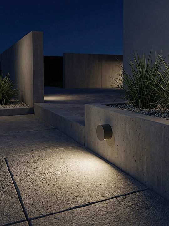 VK Lighting Wall-Mounted Outdoor LED Light IP65 3W with Warm White Light
