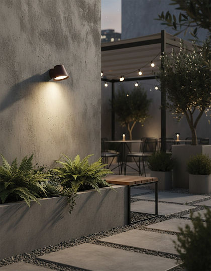 VK Lighting Iluminat Exterior Montat Pe Perete GU10 IP65