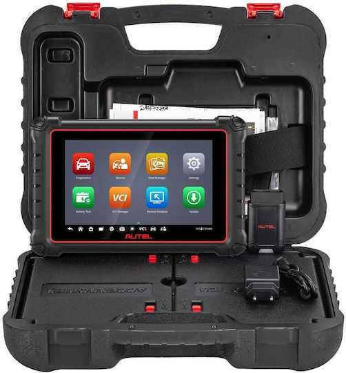 Autel Maxipro Mp900-bt Professional Car Tester Kit 8-inch Lcd Display Android 11.0 Bidirectional Bluetooth Car Diagnosis Ecu Coding 40+ Advanced Service Functions 7700 Mah Battery Romanian Language Support