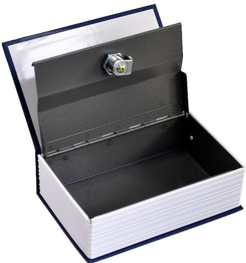 Safety Book Safe Key Blue 180 X 115 X 55mm