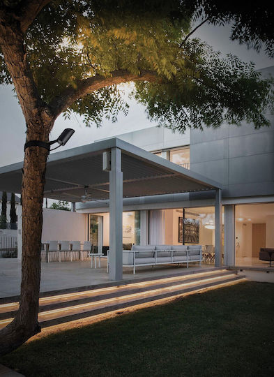 VK Lighting Επιτοίχιο Εξωτερικό Φωτιστικό LED IP65 με Θερμό Λευκό Φως 49εκ.