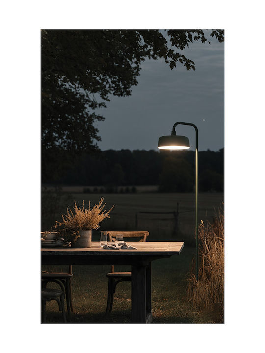 VK Lighting Outdoor LED Floor Lamp for Exterior Spaces 8W with Warm White Light IP65 Green