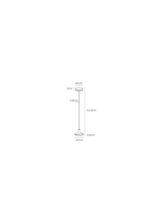 VK Lighting Φωτιστικό Δαπέδου LED 1W