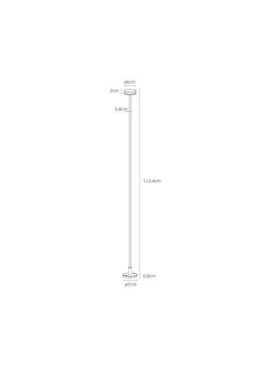 VK Lighting Φωτιστικό Δαπέδου LED 1W