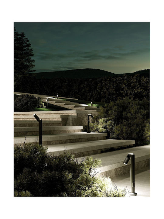 VK Lighting LED Outdoor Floor Lamp 5.5W with Warm White Light IP65 Brown