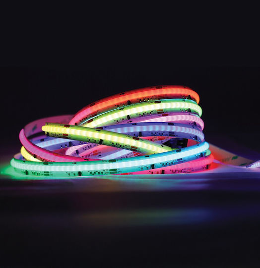 VK Lighting Smart LED Strip Wi-Fi 24V RGB Light 10m COB Type