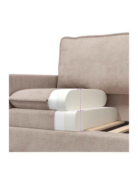 vidaXL Wohnzimmermöbel-Set 2-Sitzer & Sessel