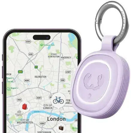 Fresh 'n Rebel Smart Finder 2 Apple Find My & Google Find Hub Дрийми Лилав