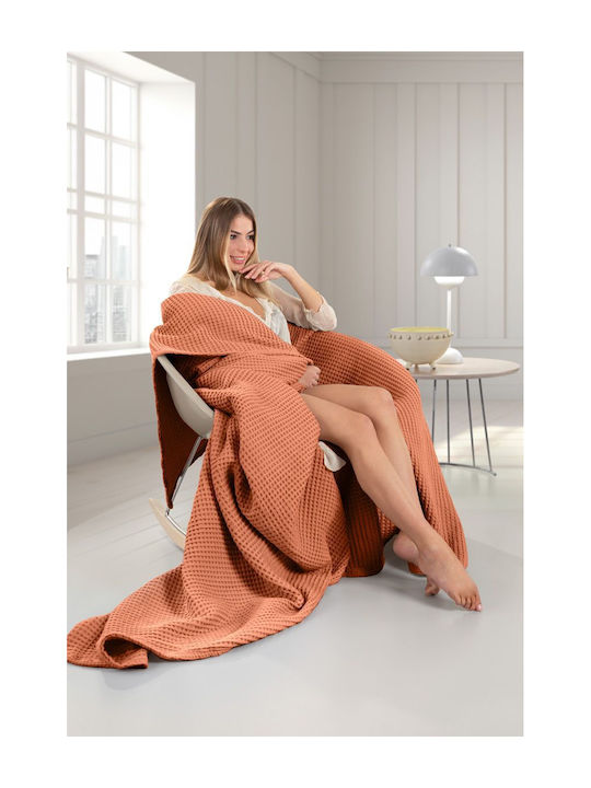 Guy Laroche Eternity Κουβέρτα Πικέ King Size 260x240εκ. Terra