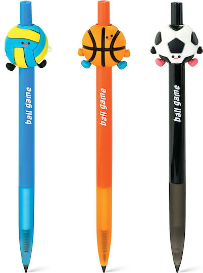Lebez Infinity Play Ball Game Pencil Cu Snap Pix Ballpoint 36 Bucăți (Desene și Modele Diverse)