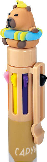 Lebez Pix Multicolor 8 Culori În 1 Be Cappy Pix Ballpoint 24 Bucăți (Desene și Modele Diverse)