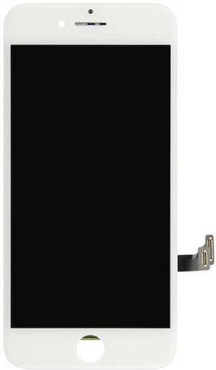 Ersatzbildschirm mit Touch-Mechanismus für iPhone 8 Weiß