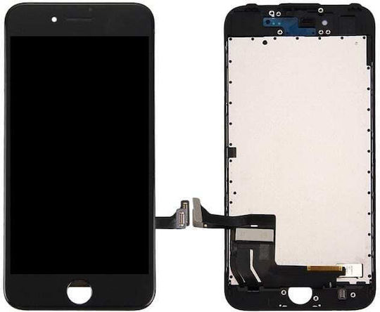 Ecran cu Mecanism Tactil pentru iPhone 8 (Negru)