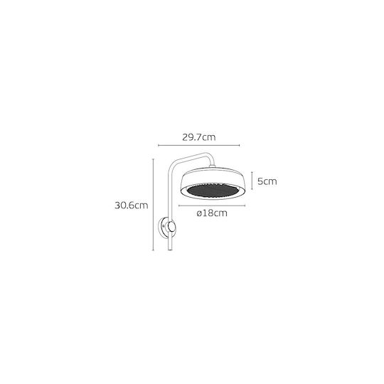 VK Lighting Водоустойчиво Стенно Външно Осветително Тяло LED 2700K 18x18см VK Lighting Водоустойчиво Стенно Външно Осветително Тяло LED 2700K 18x18см