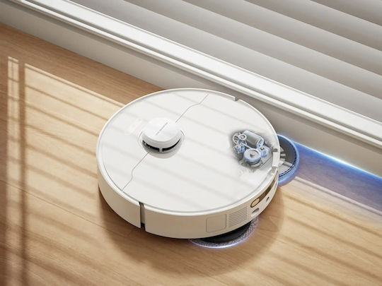 Mova P10 Pro Ultra Aspirator Robot cu Cartografiere Laser și Putere de Aspirație 13000Pa Alb