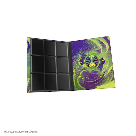 Gamegenic Casual Magic the Gathering Binder Standard Size Μαύρο