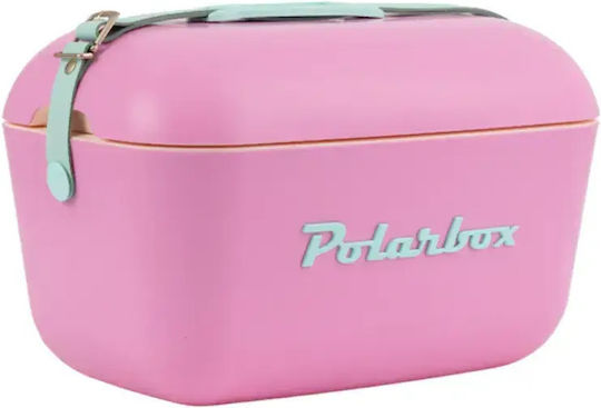 Polarbox Classic & Pop Style Tragbares Kühlschrank 12lt Fuchsia - Türkis