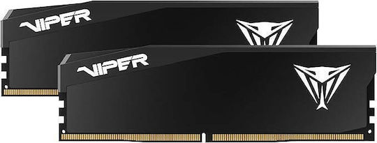 Patriot Viper Elite 5 DDR5 32GB Arbeitsspeicher mit 2x16GB Modulen und Geschwindigkeit 6400 für Schreibtisch