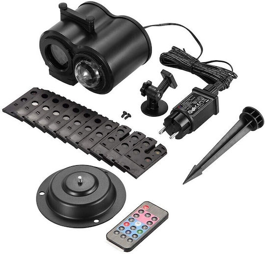 Christmas Spotlights LED IP44 Outdoor Projector with Remote Control