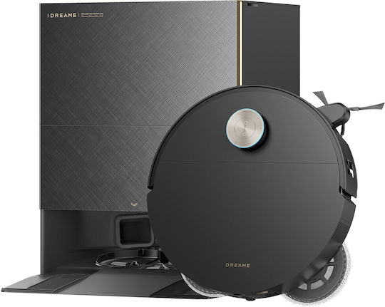 Dreame X60 Ultra Прахосмукачка Робот с Картографиране с Лазер и Всмукателна Мощност 35000Pa Черна