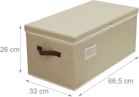 Relaxdays Christmas Bauble Box Snowflake Design 26x66.5x33cm Capacity 96 Baubles Multicolor