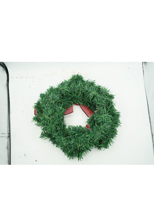 Alista Home Christmas Decorative Plastic Wreath with Diameter 35cm Red