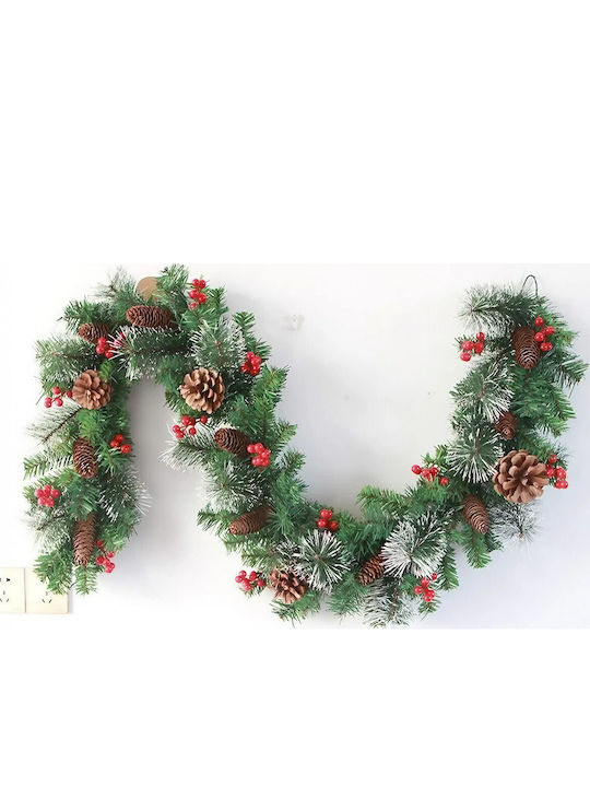 Alista Home Christmas Decorative Plastic Wreath with Diameter 180cm Green