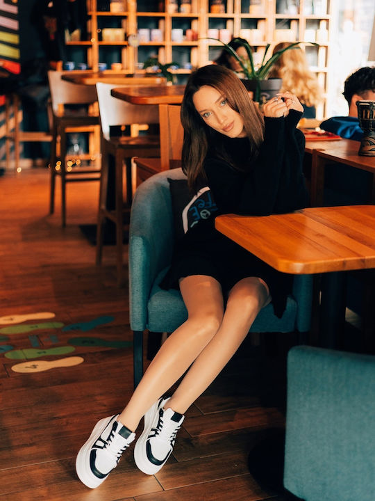 Adidași Flatforms Pentru Femei Negri