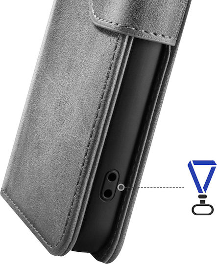 Zanaé Wallet Case Galaxy A17 Columbia Edition Stand Function Grey