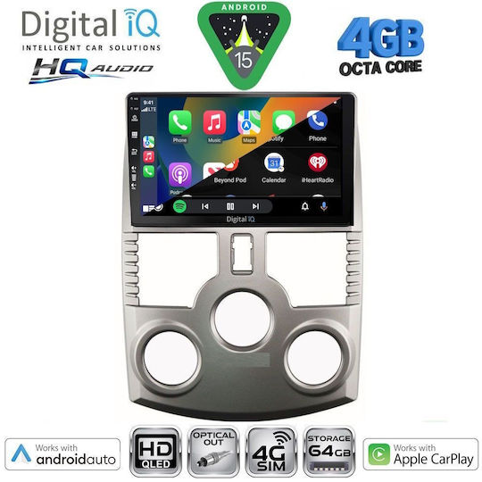 Digital IQ Car Audio System for Daihatsu Terios 2006-2017 (Bluetooth/USB/WiFi/GPS/Apple CarPlay/Android Auto) with 9" Touch Screen