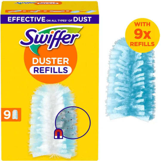Резервни Кърпи За Почистване На Прах Четка 9 Броя Swiffer