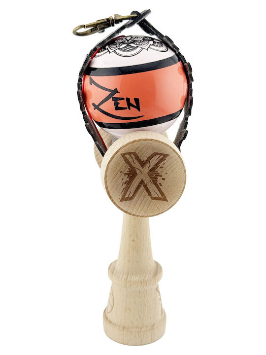 Husă Kendama Alista Home Breloc Pandantiv Tip Craniu Imprimat Din Piele Ecologică 26 X 3,2 Cm Neagră