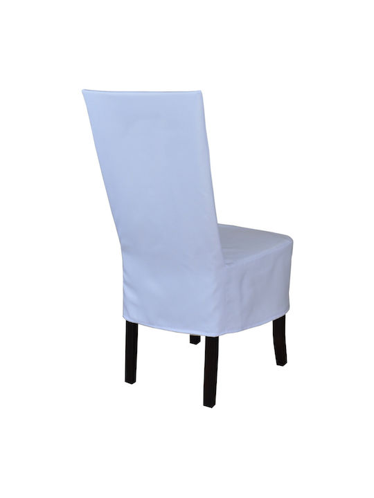Panama Ελαστικό Κάλυμμα Καρέκλας White 50x50cm
