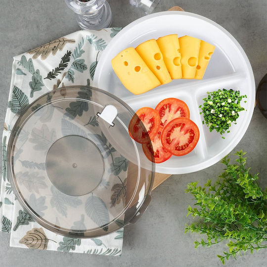 Divided 25 Cm Microwave Container