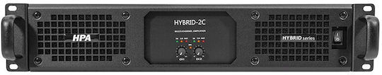 HPA HYBRID-2C Amplificator De Putere PA Cu 2 Canale 800W/4Ω 400W/8Ω 200W/100V Cu Sistem De Răcire