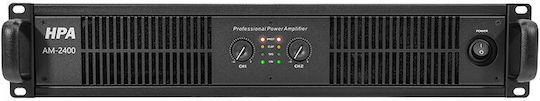 HPA Amplificator De Putere PA Cu 2 Canale 1200W/4Ω 800W/8Ω Cu Sistem De Răcire AM2400