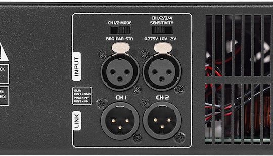 HPA Amplificator De Putere PA Cu 2 Canale 1200W/4Ω 800W/8Ω Cu Sistem De Răcire AM2400