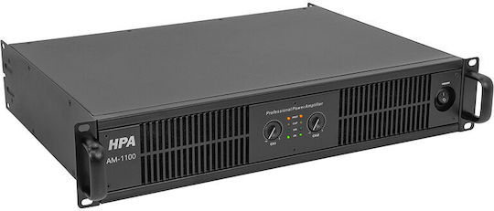 HPA Amplificator De Putere PA Cu 2 Canale 540W/4Ω 300W/8Ω Cu Sistem De Răcire AM1100