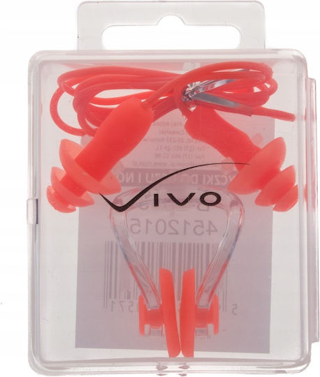 Vivo Verde Ohrstöpsel aus Silikon für Schwimmen 2 Stück