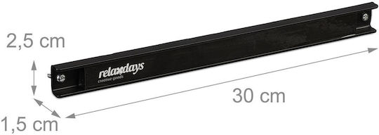 Relaxdays Magnetic Knives Stand Made of Stainless Steel
