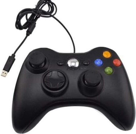 DTR67DMBM Verkabelter Controller für PC / Xbox 360 Schwarz