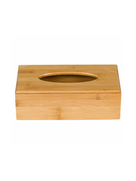 Χαρτοπετσετοθήκη Ξύλινη Καφέ 26x15cm