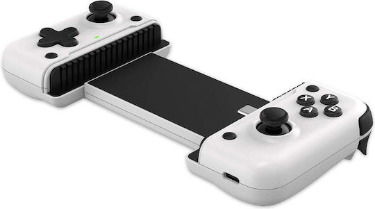 Hoarah G817 Gamepad cu fir cu joystickuri cu efect Hall pentru Android Alb