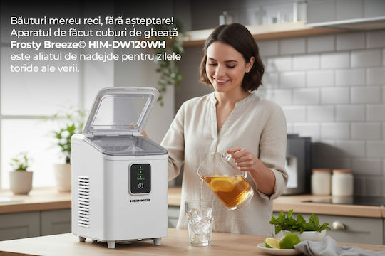 Heinner Ice Machine with Daily Ice Making Capacity 8.8kg