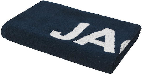 Jack & Jones Πετσέτα Θαλάσσης Βαμβακερή Μπλε 80x160εκ.