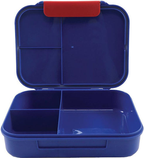 Gim Plastic Kids Food Container Spiderman 1 Litre