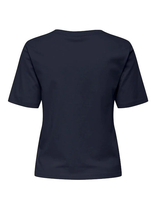 S S Γυναικείο T-shirt Μπλε